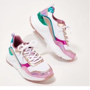 Sketchers Rovina Lace Up- Mermaid